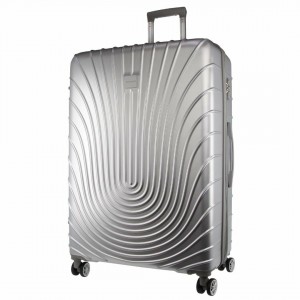 Pierre Cardin 54cm CABIN Hard Shell Case Silver | 130792-CZI