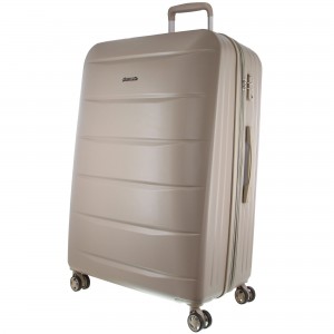 Pierre Cardin 54cm Cabin Hard-Shell Suitcase Latte | 703628-DAP