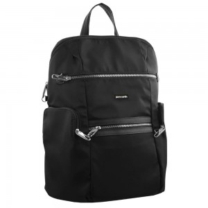 Pierre Cardin Anti-Theft Backpack Black | 721045-JZO