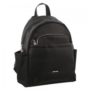 Pierre Cardin Anti-Theft Backpack Black | 579146-UCZ