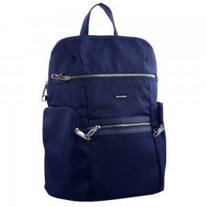 Pierre Cardin Anti-Theft Backpack Navy | 530741-MOT