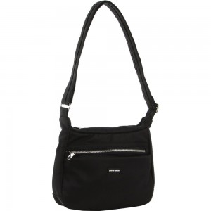 Pierre Cardin Anti-Theft Cross Body Bag Black | 250397-WUH