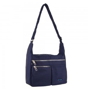 Pierre Cardin Anti-Theft Cross Body Bag Navy | 857024-SFA