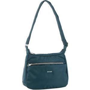 Pierre Cardin Anti-Theft Cross Body Bag Turquoise | 704521-EFY