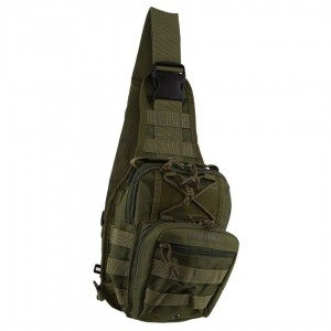 Pierre Cardin Cross Body Sling Bag Tactical Rucksack Shoulder Chest Messenger Bag Green | 784356-RAU