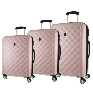 Pierre Cardin Hard Shell 3-Piece Luggage Set Rose | 372195-WYA