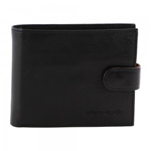 Pierre Cardin Italian Leather Two Tone Wallet Black | 892406-CSB