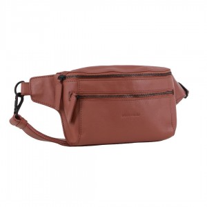 Pierre Cardin Leather 3-Way Sling Bag Rose | 963102-XUI