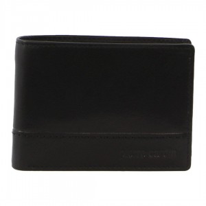 Pierre Cardin Leather Bi-Fold Wallet Black | 253148-IZS