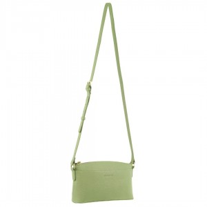 Pierre Cardin Leather Crossbody Bag Jade | 712586-JMA