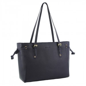 Pierre Cardin Leather Tote Bag Navy | 106578-MAJ