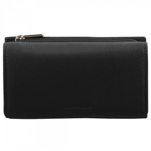 Pierre Cardin Leather Tri-Fold Wallet Black | 863251-QBC