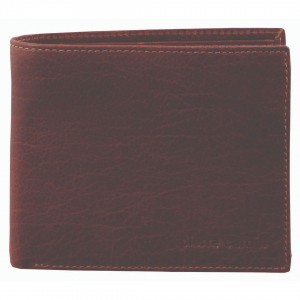 Pierre Cardin Rustic Leather Bi-Fold Wallet Brown | 367825-VRF