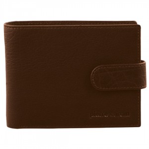 Pierre Cardin Rustic Leather Wallet Brown | 780394-CNB