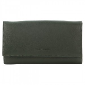 Pierre Cardin Rustic Leather Wallet GrapeLeaf | 869352-GUP