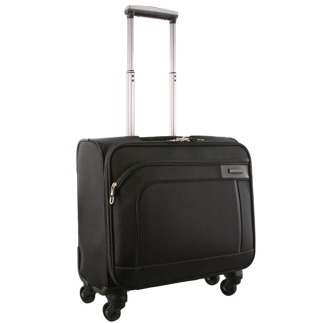 Pierre Cardin 4 Wheel Mobile Office Cabin Case Black | 250943-BKV