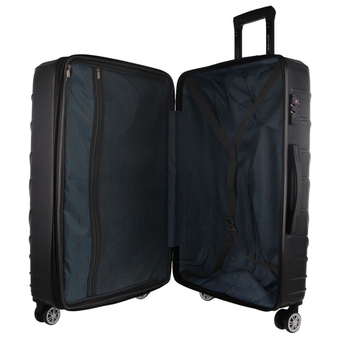 Pierre Cardin 54cm CABIN Hard Shell Case Black | 950473-FLS