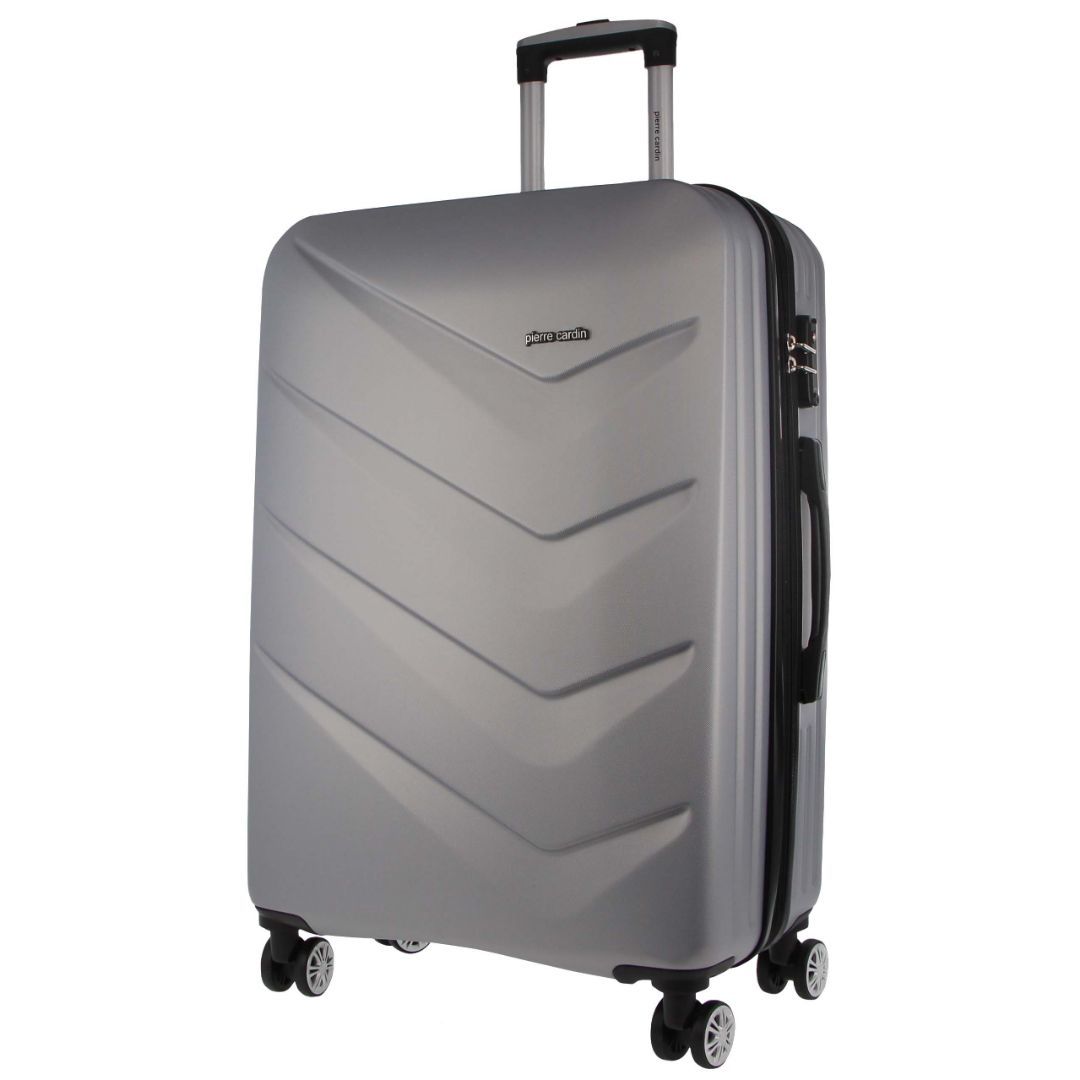 Pierre Cardin 54cm CABIN Hard Shell Case Silver | 352487-BYS