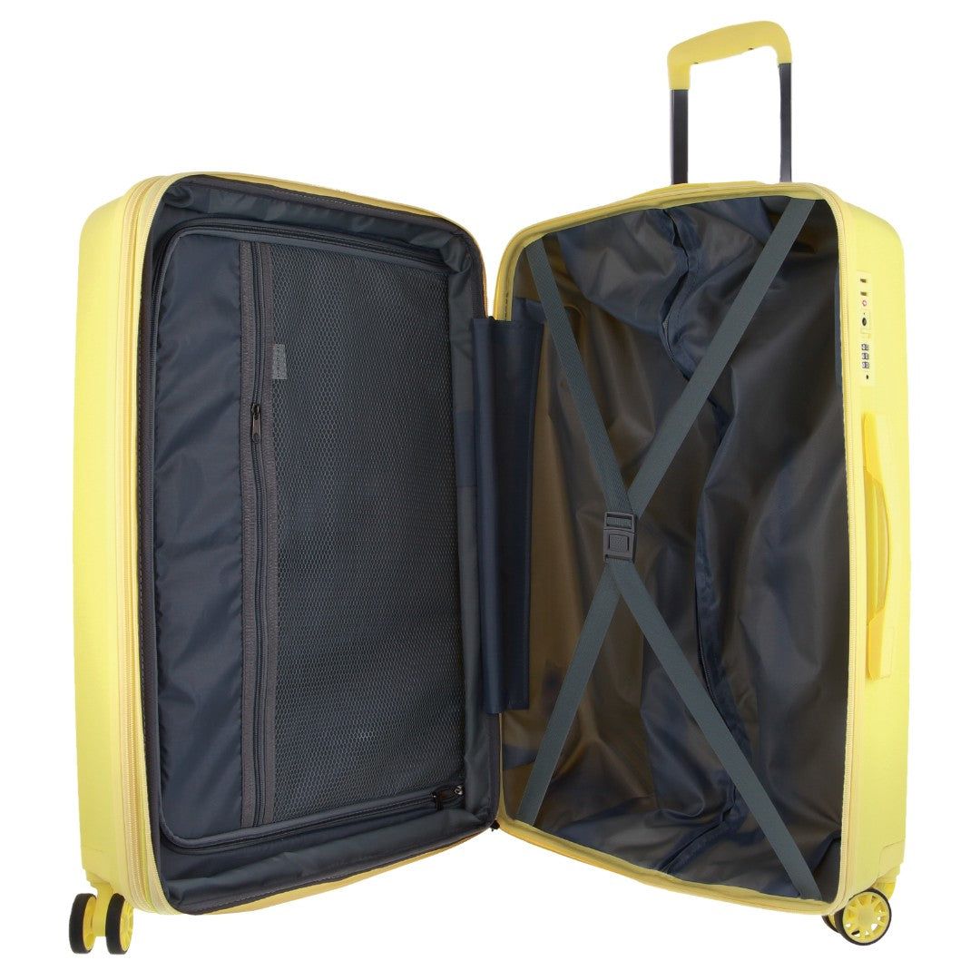 Pierre Cardin 65cm Medium Hard-Shell Suitcase Yellow | 815042-AJZ