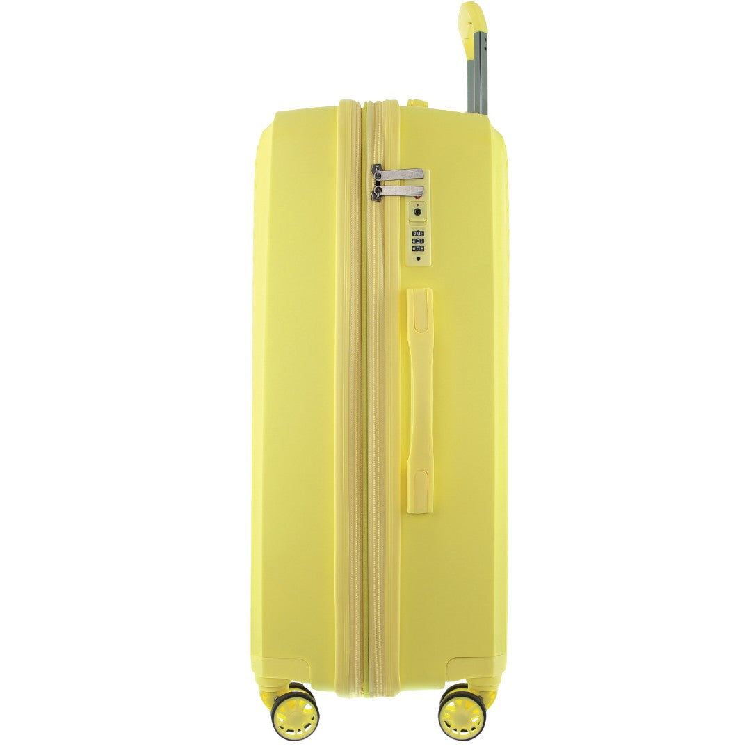 Pierre Cardin 65cm Medium Hard-Shell Suitcase Yellow | 815042-AJZ