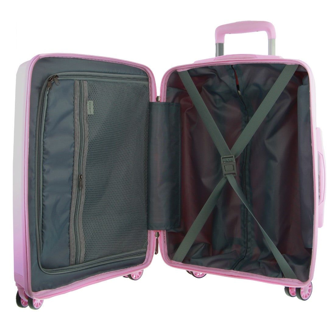 Pierre Cardin 65cm Medium Hard-Shell Suitcase Pink | 867193-FIL