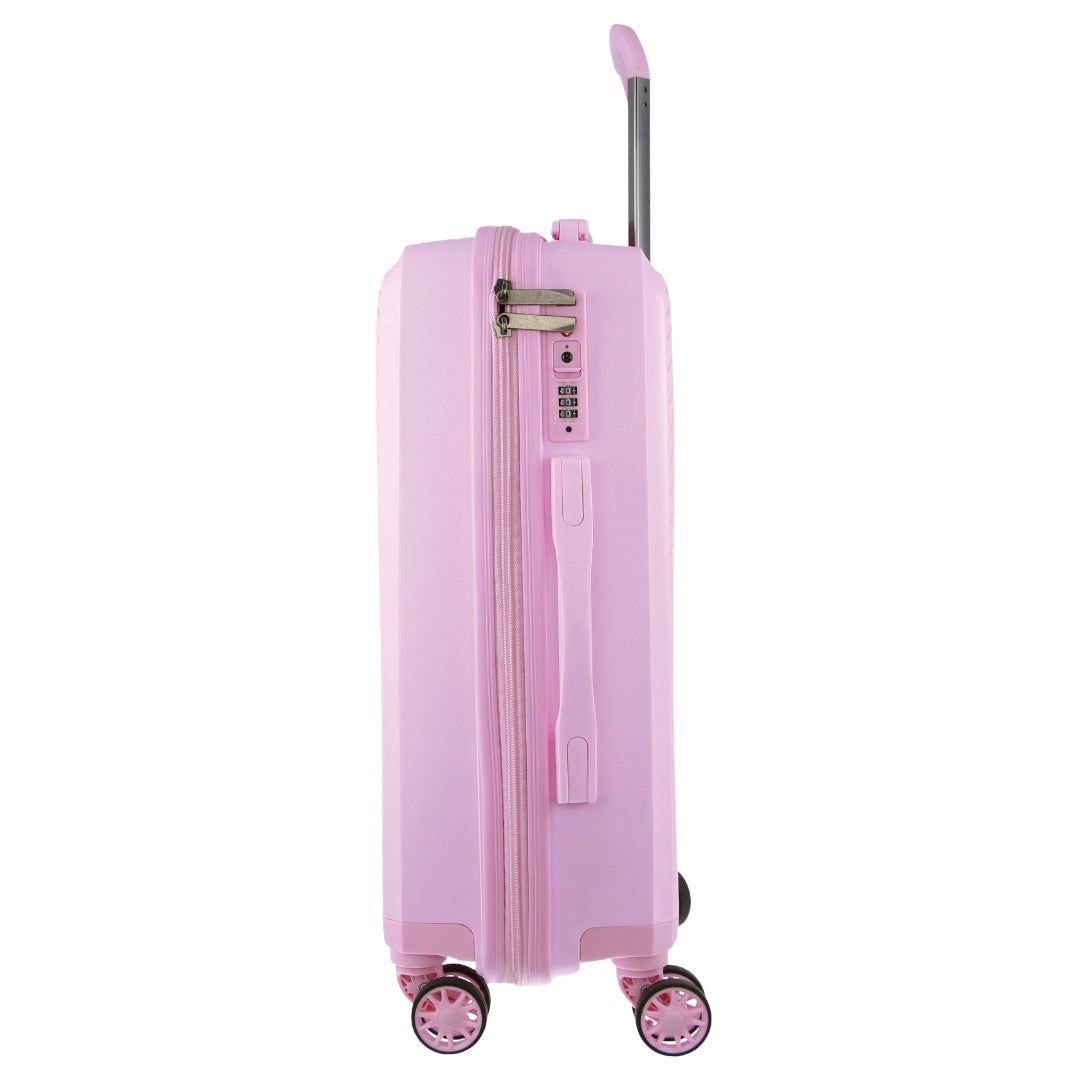 Pierre Cardin 65cm Medium Hard-Shell Suitcase Pink | 867193-FIL