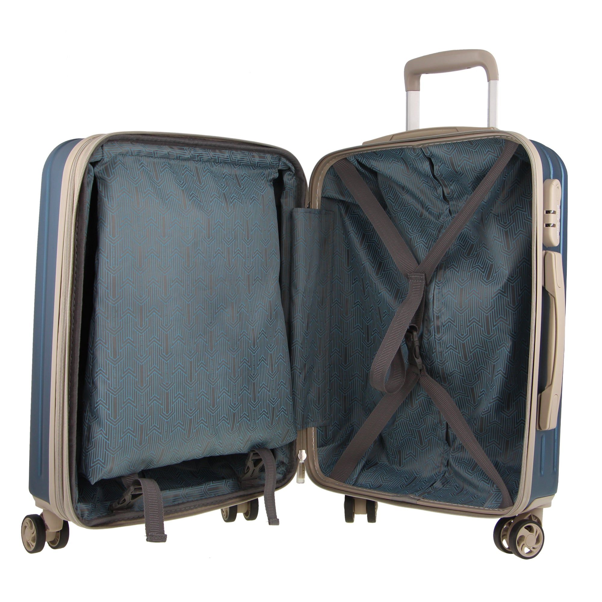 Pierre Cardin 70cm Medium Hard-Shell Suitcase Blue | 924317-HED