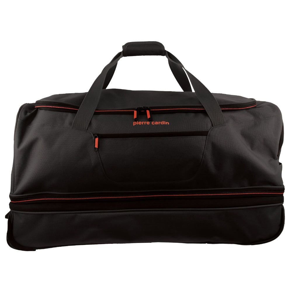 Pierre Cardin 72cm Medium Soft Trolley Case Black | 729463-FPI