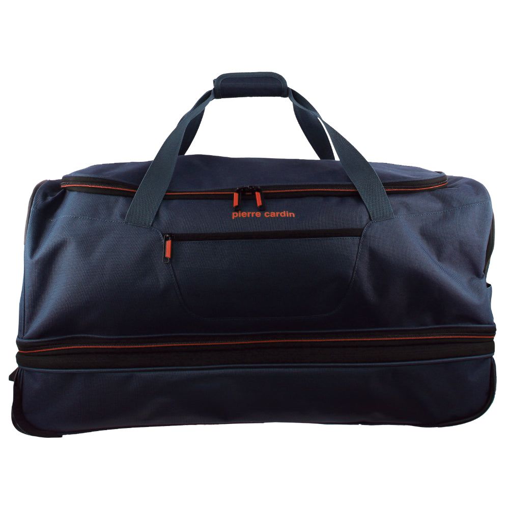 Pierre Cardin 82cm Large Soft Trolley Case Navy | 951364-BAS