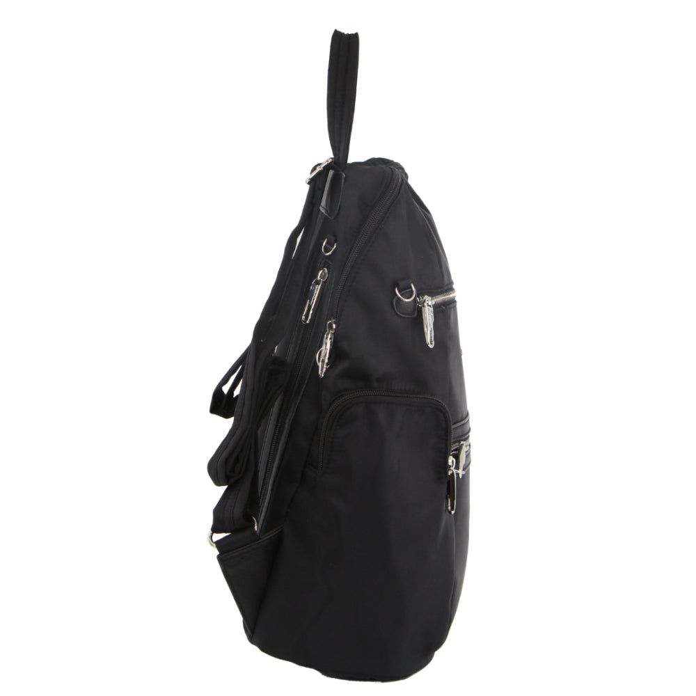 Pierre Cardin Anti-Theft Backpack Black | 721045-JZO