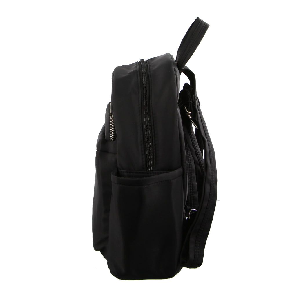 Pierre Cardin Anti-Theft Backpack Black | 579146-UCZ