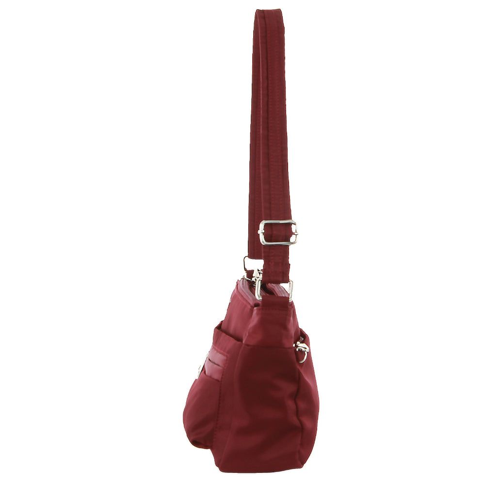 Pierre Cardin Anti-Theft Cross-Body Bag Burgundy | 932684-CXA