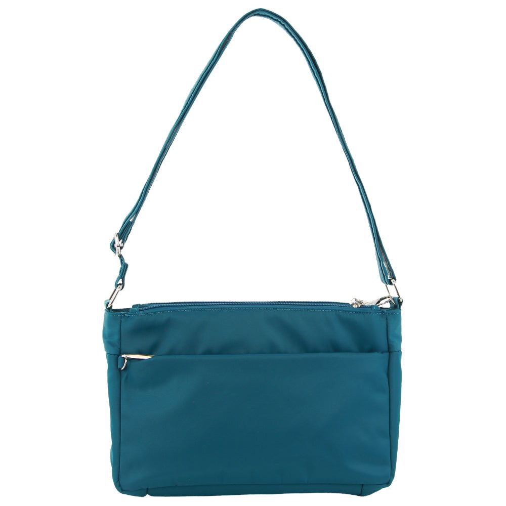 Pierre Cardin Anti-Theft Cross-Body Bag Turquoise | 125043-LXE