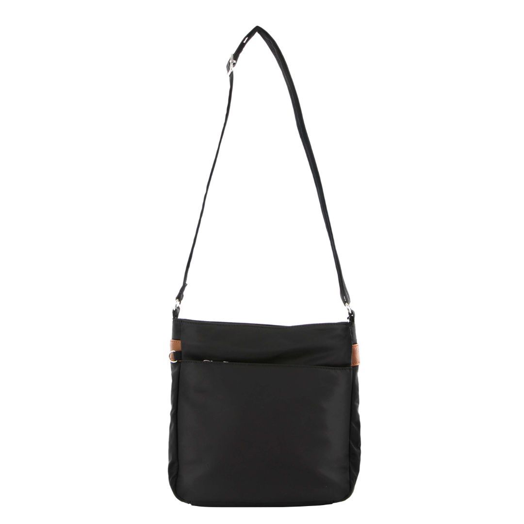 Pierre Cardin Anti-Theft Cross Body Bag Black | 847563-VFO