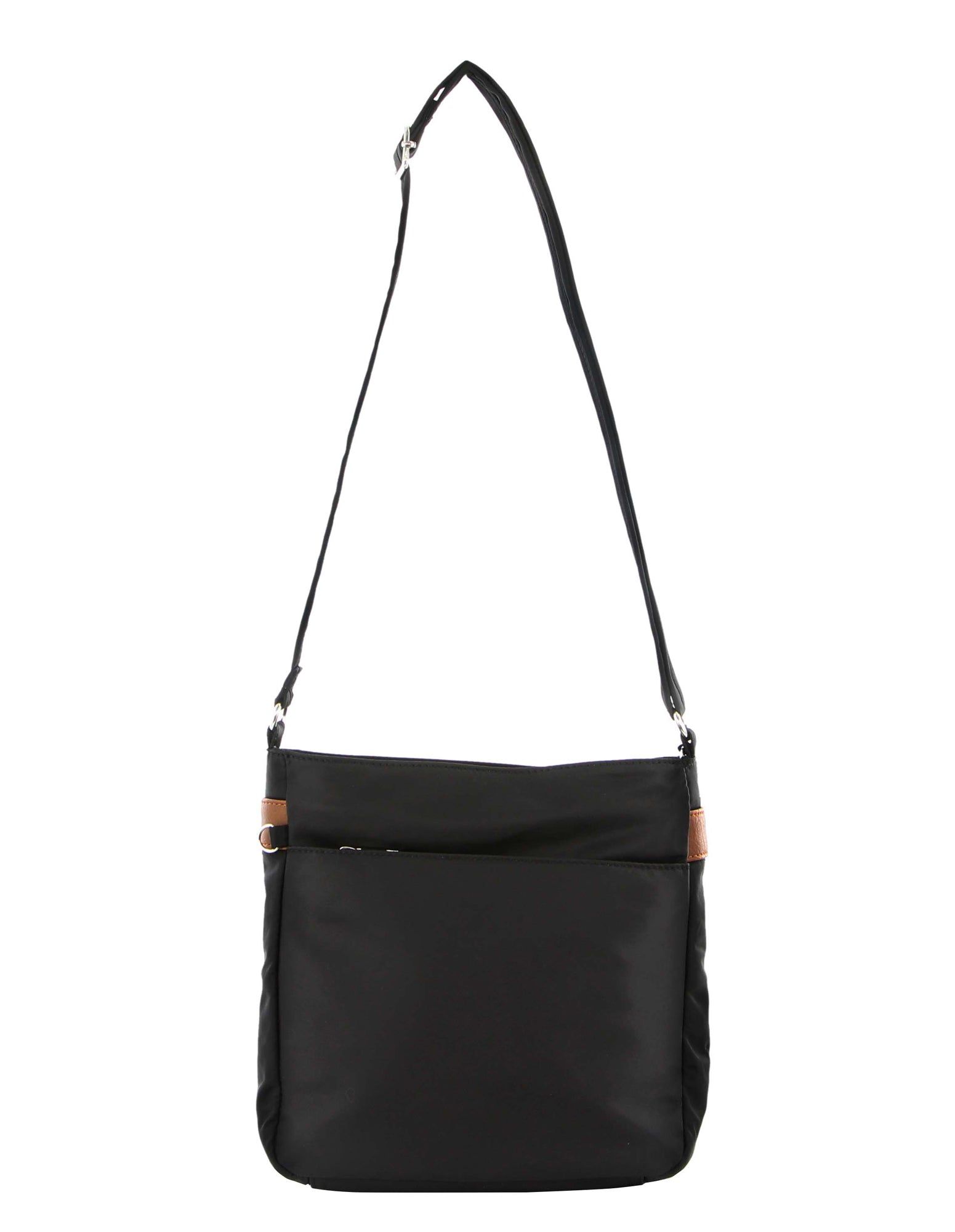 Pierre Cardin Anti-Theft Cross Body Bag Black | 162784-NXZ