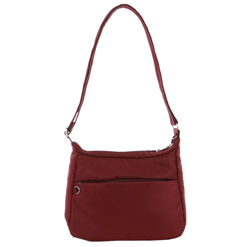 Pierre Cardin Anti-Theft Cross Body Bag Burgundy | 269145-RKB