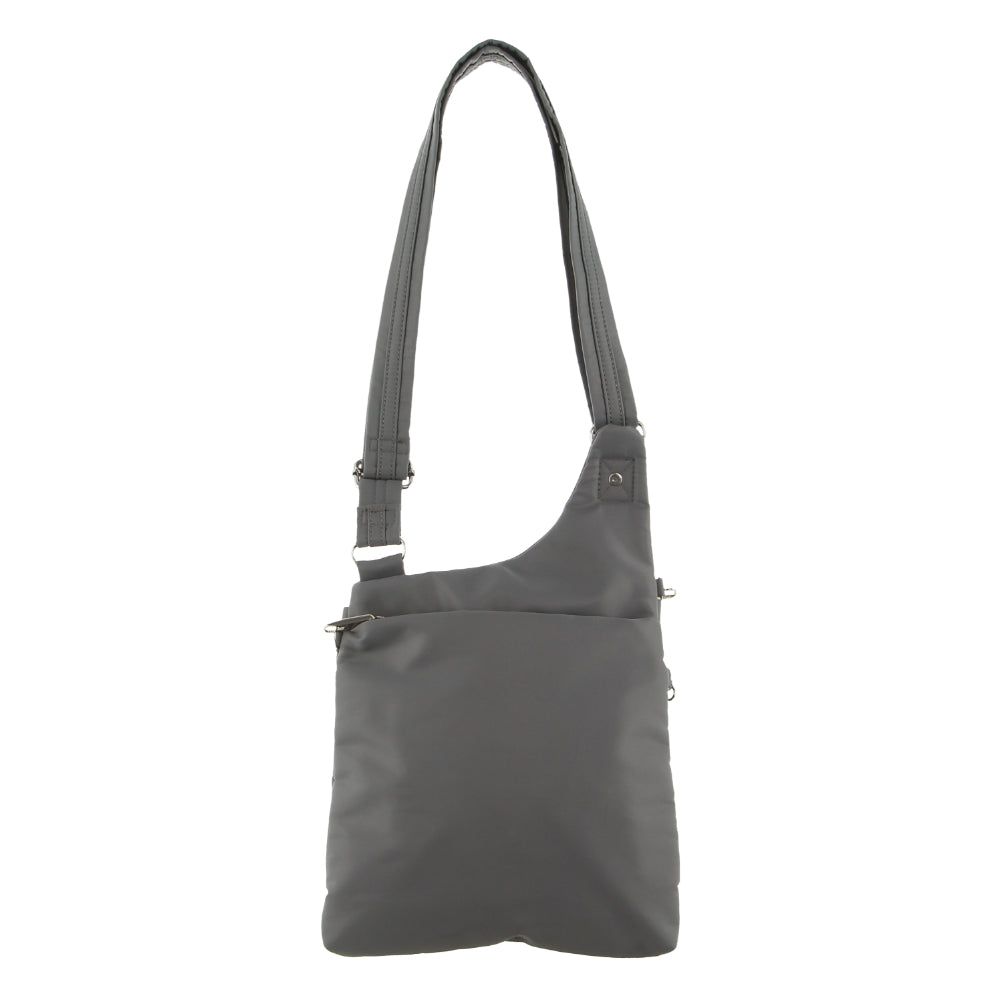 Pierre Cardin Anti-Theft Cross Body Bag Grey | 917246-PQF