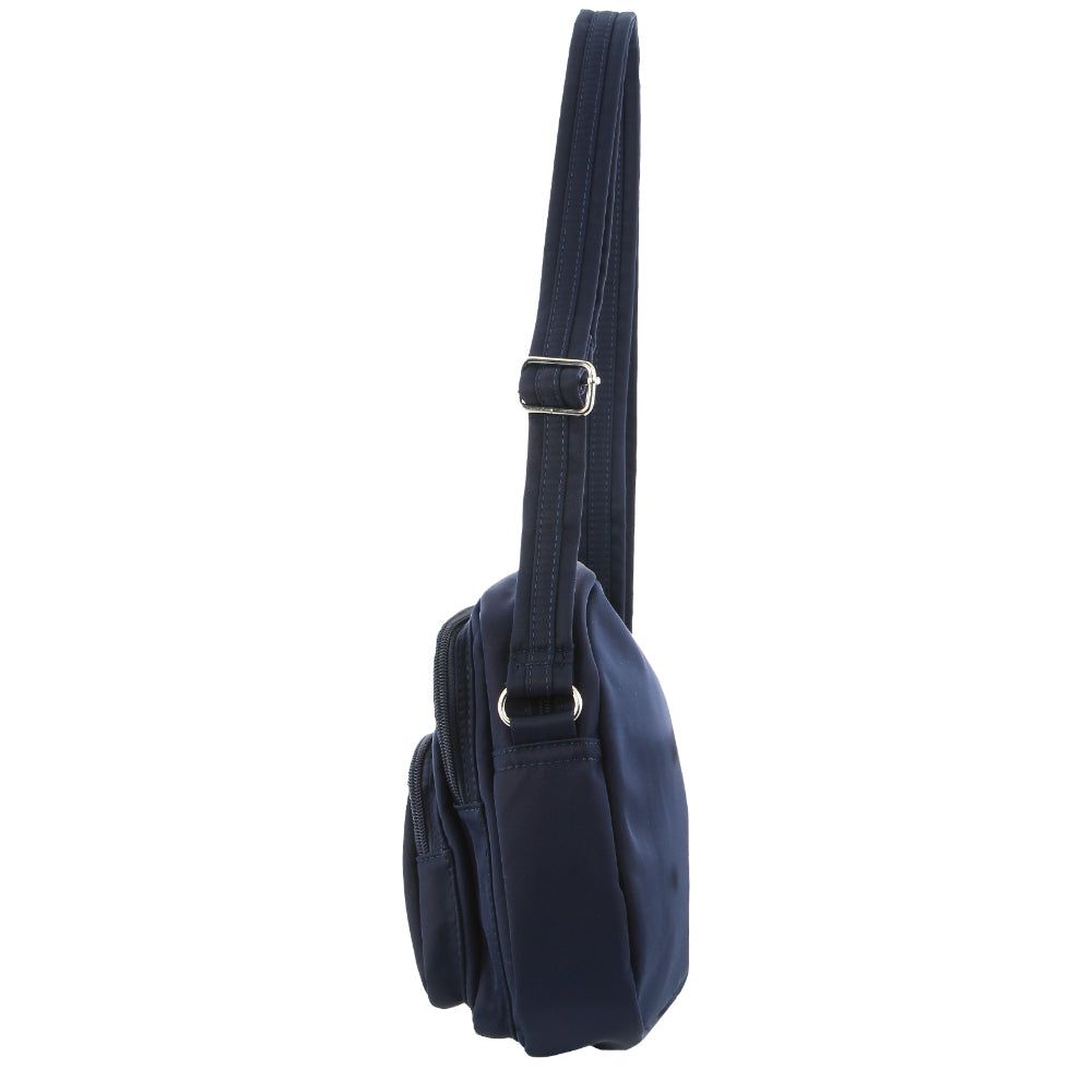 Pierre Cardin Anti-Theft Cross Body Bag Navy | 697814-CZG