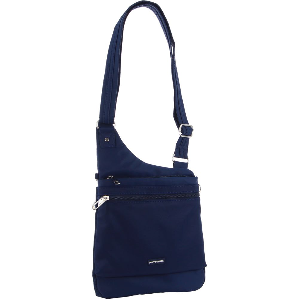 Pierre Cardin Anti-Theft Cross Body Bag Navy | 914725-WPD