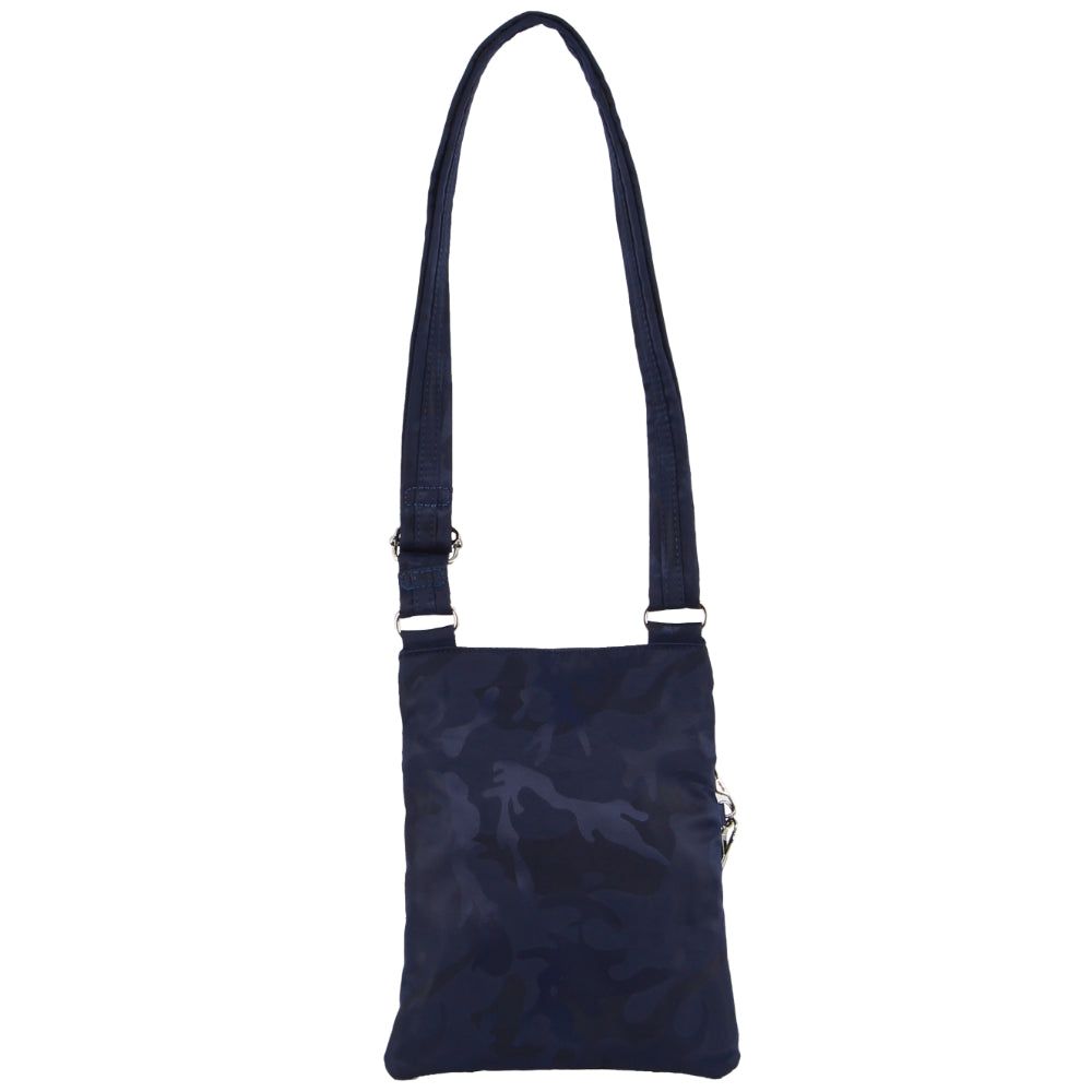 Pierre Cardin Anti-Theft Cross Body Bag Navy / Camo | 096345-BRS