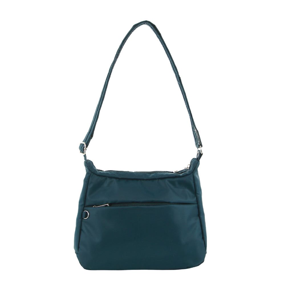 Pierre Cardin Anti-Theft Cross Body Bag Turquoise | 704521-EFY