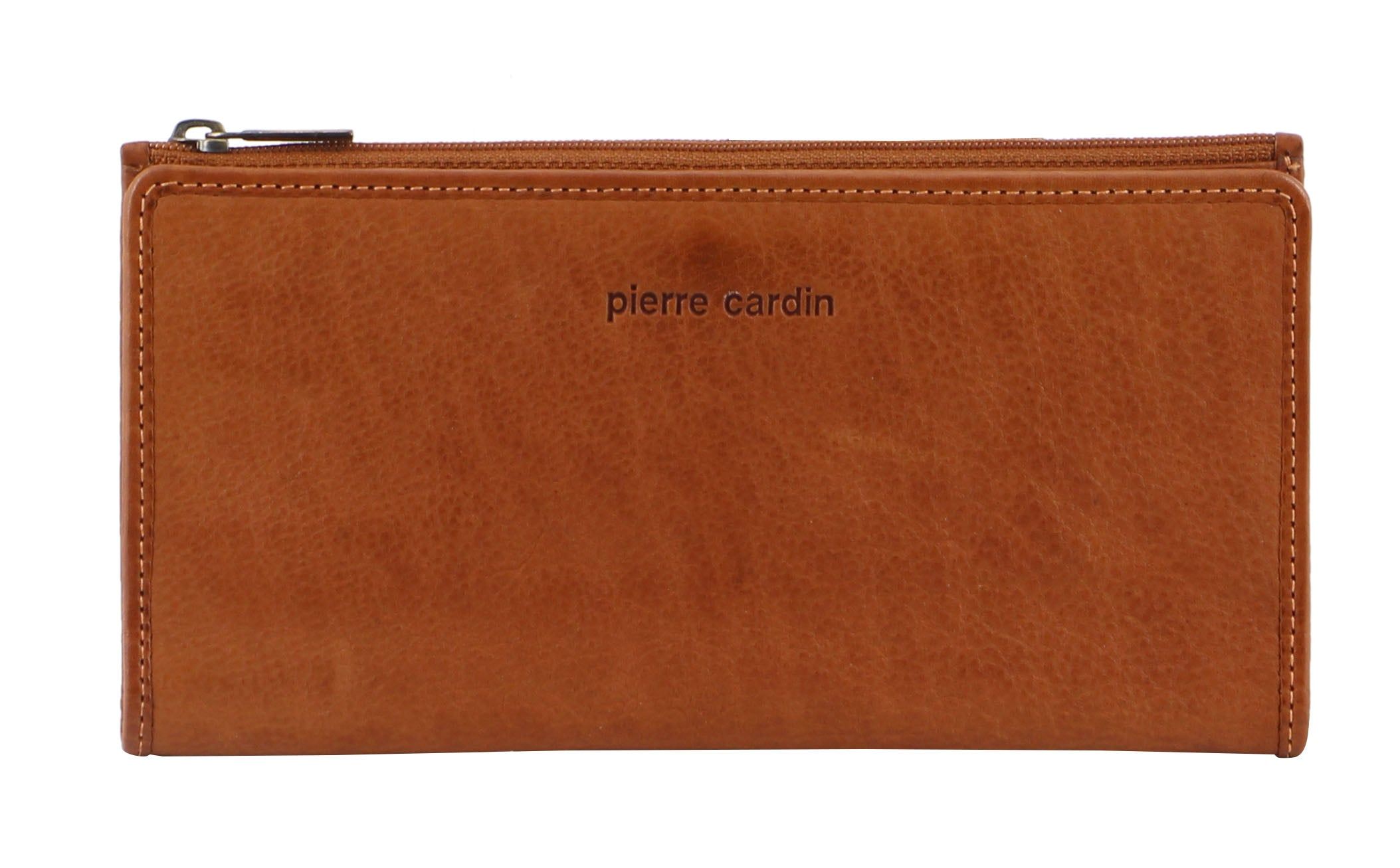 Pierre Cardin Genuine Leather Bi-Fold Wallet Navy | 980271-VNR