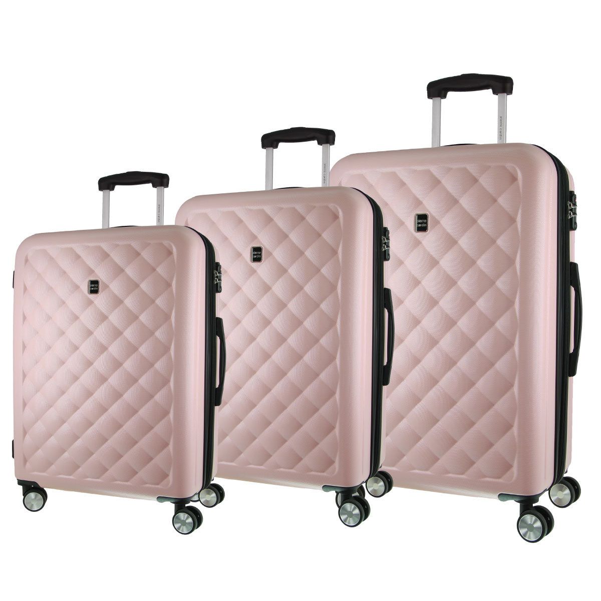 Pierre Cardin Hard Shell 3-Piece Luggage Set Rose | 852073-VSA