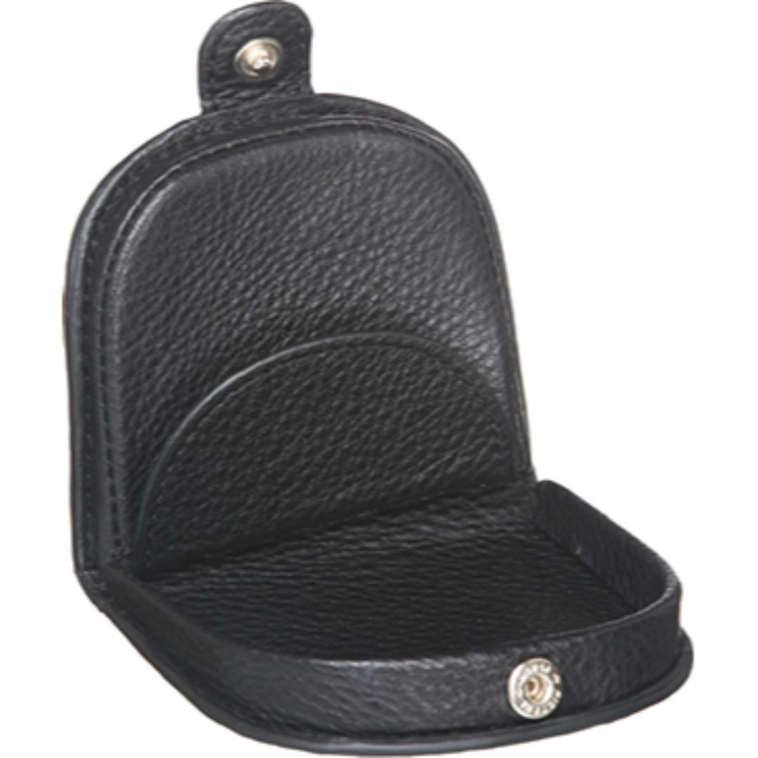 Pierre Cardin Italian Leather Coin Purse Black | 893056-XYH