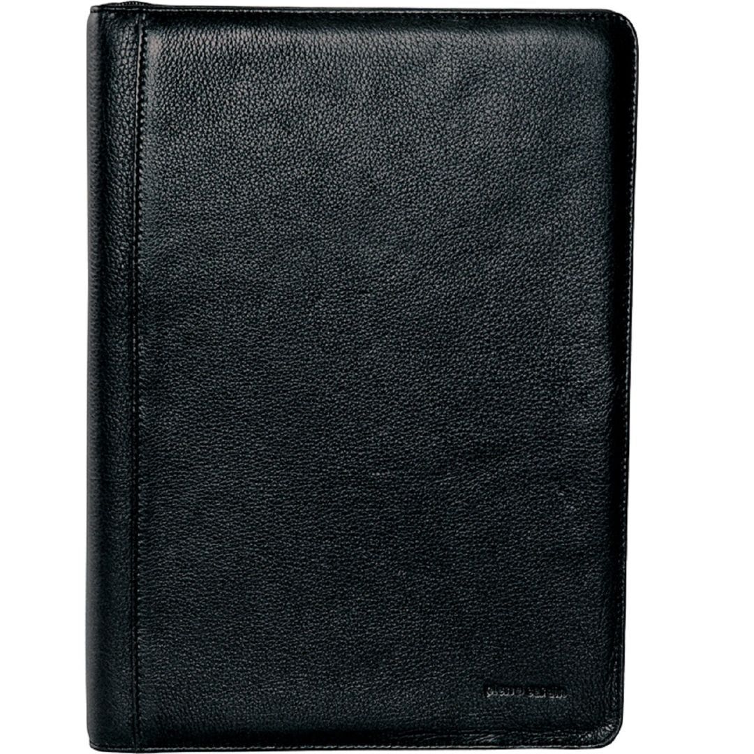 Pierre Cardin Leather A4 Business Compendium Folio Black | 213849-TZS