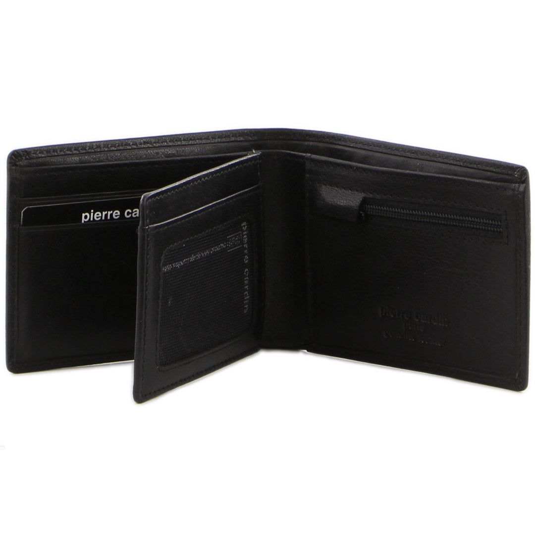 Pierre Cardin Leather Bi-Fold Wallet Black | 891042-CBS