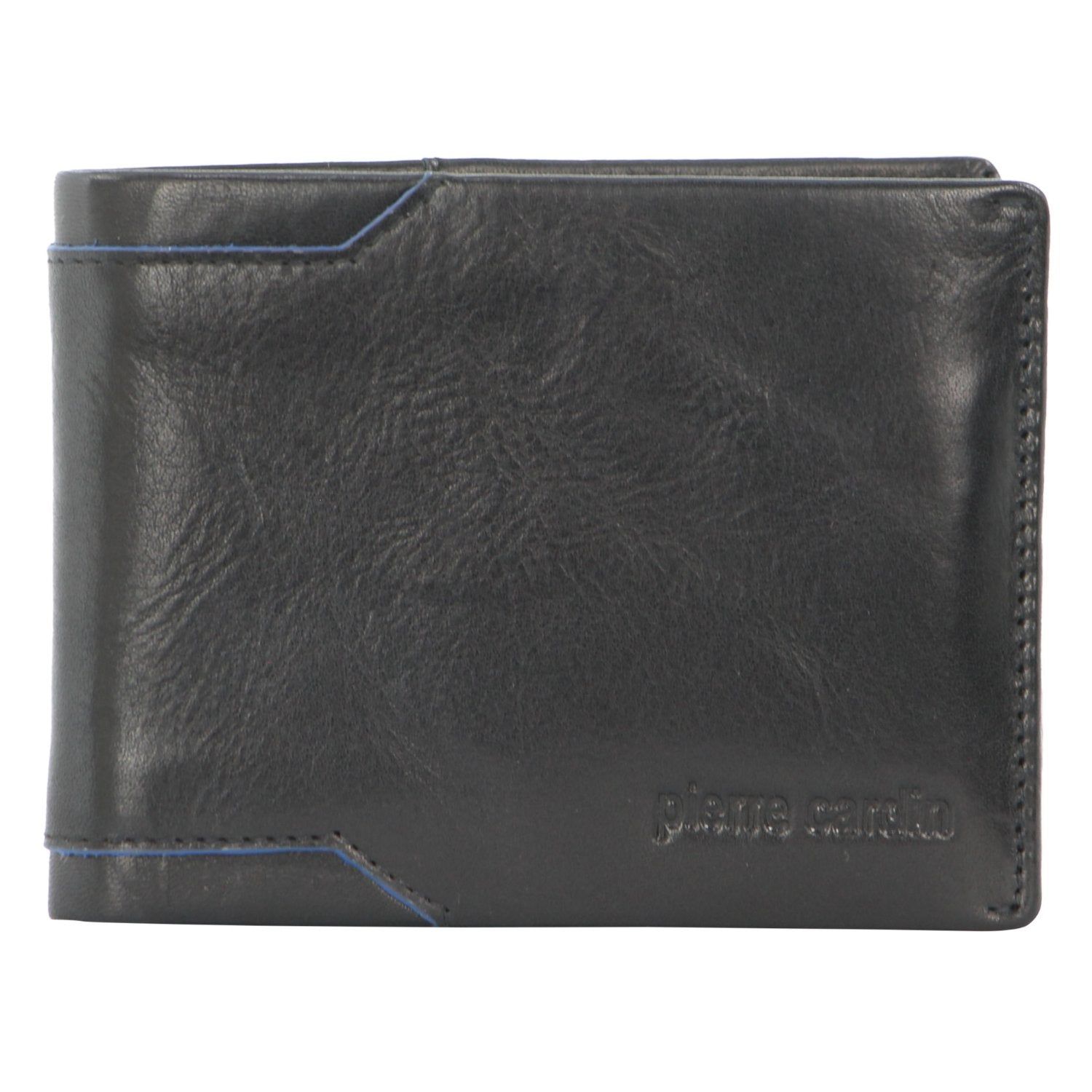 Pierre Cardin Leather Bi-Fold Wallet Black | 421075-QXO