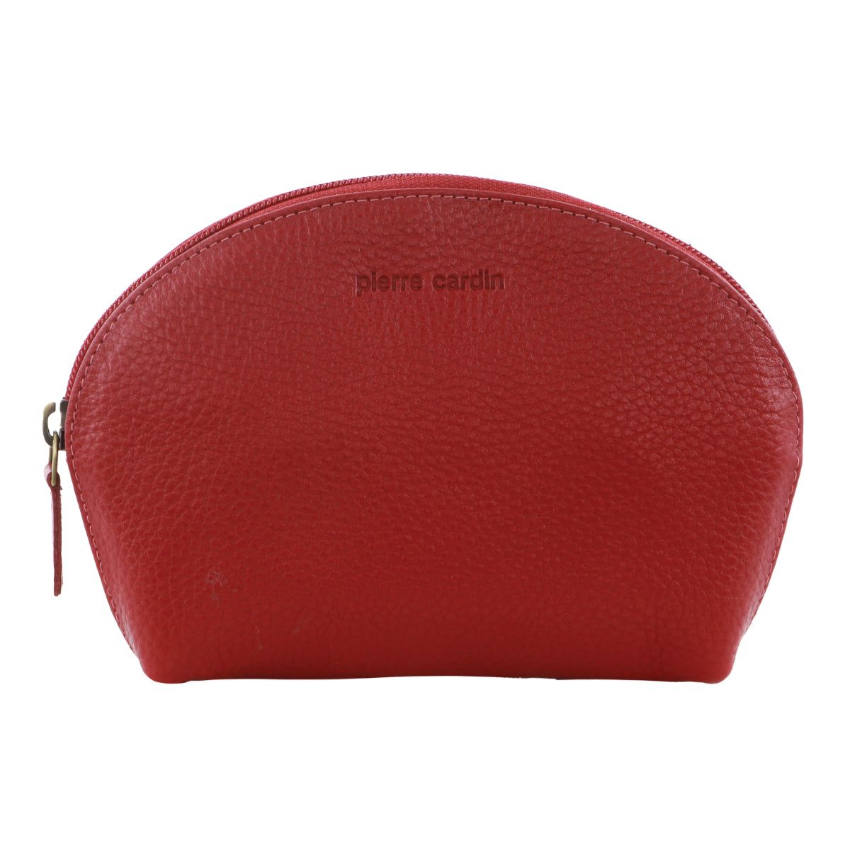 Pierre Cardin Leather Coin Purse Red | 302589-CWX