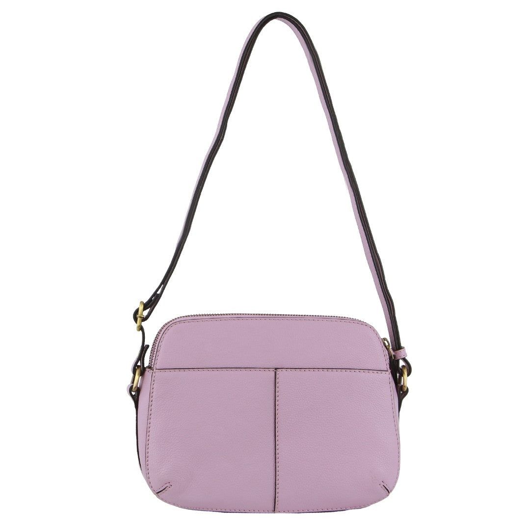 Pierre Cardin Leather Crossbody Bag Pink | 795342-LGE