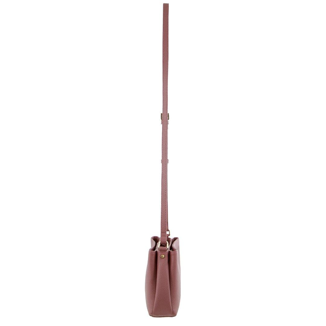 Pierre Cardin Leather Crossbody Bag Rose | 076394-HQD